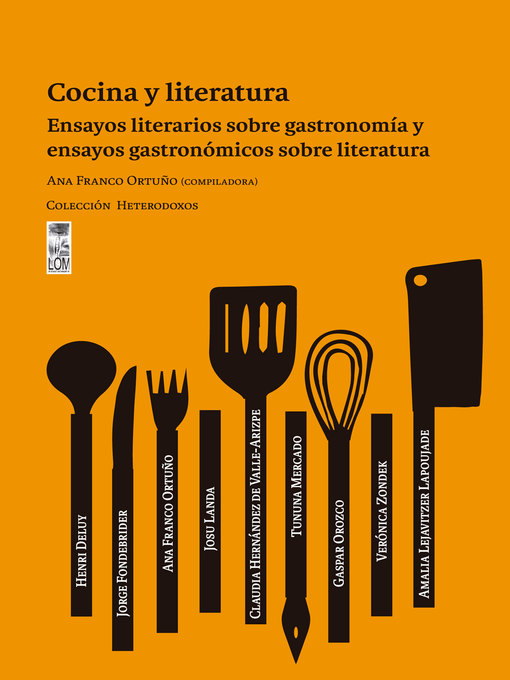 Title details for Cocina y literatura by Ana Franco Ortuño - Wait list